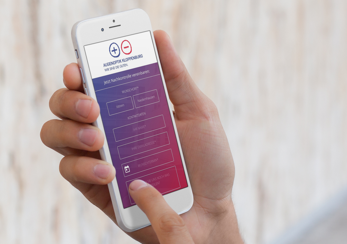 Kontaktlinsenservice mit QR-Code direkt von der Box